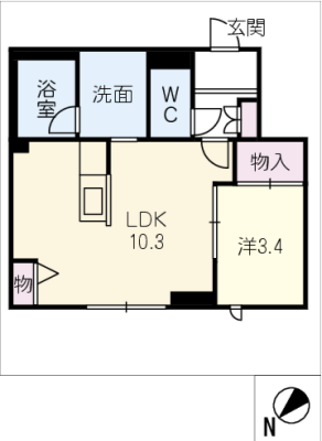 元町エスティー 1階