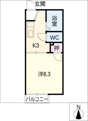 グリーンハイツ榊原 2階