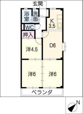 メゾンかもめ 2階