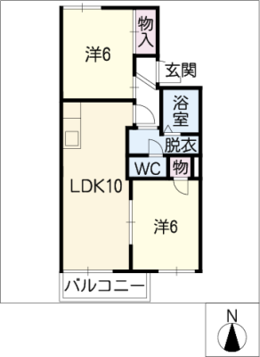 アザレアヒルズ 1階