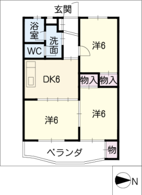 メゾン白梅 3階