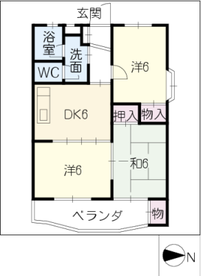 メゾン白梅 3階