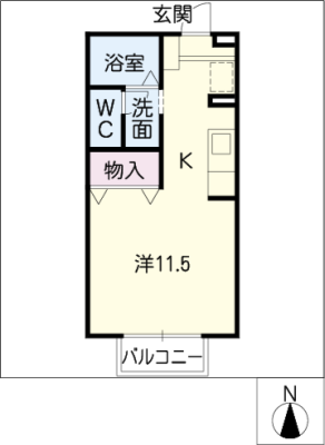 ラブリーフォート 1階