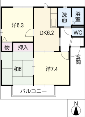 サニーコート明和　Ｂ棟 1階