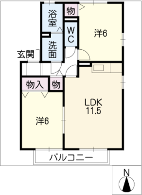 シェモア白山 1階