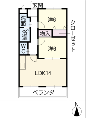 ハイツヤマオ 1階
