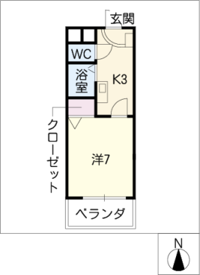 ハイツヤマオ 2階