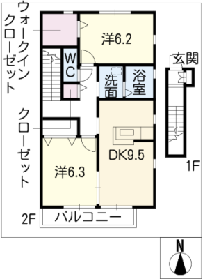 パルテール 2階