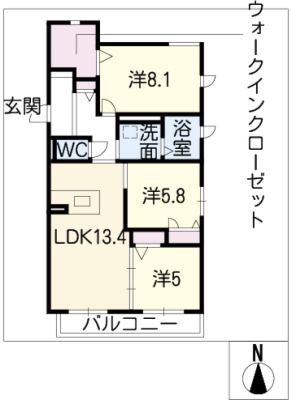 ＭＡＮＳＡＲＴ蔵のまちＡ棟 2階