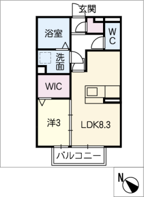 フォンターナ　泉 2階