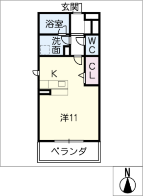 シェソワ　Ｕ 3階