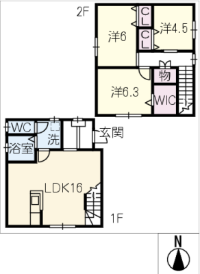 岩滑高山町２丁目戸建　Ａ