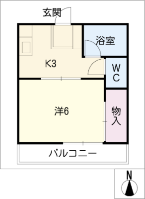 第３ハイツタマキ 1階