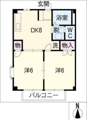 ドリームフォレスト則武中 1階