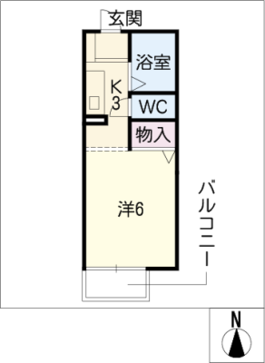 セジュールＫｏｙａｍａ 1階