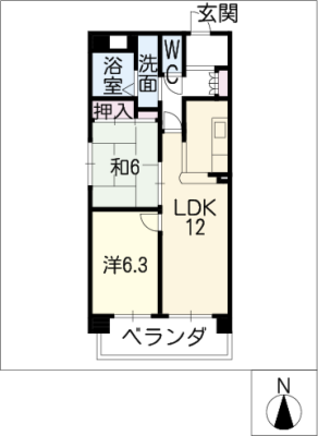 グレイシャス東島 2階