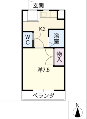 パークサイド岩崎 3階