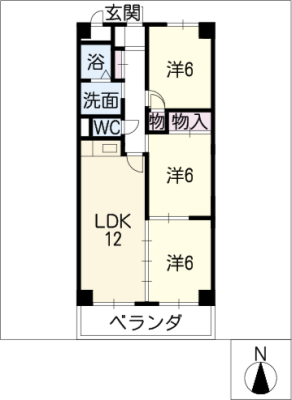 クレアージュ西中島 4階