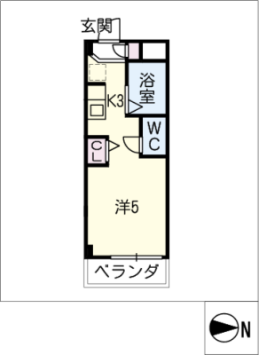 シャトー岐大　Ａ棟