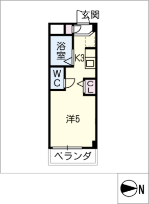 シャトー岐大　Ａ棟