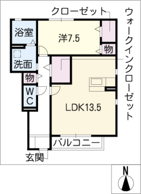 パステルプラザ　長良公園　Ａ棟 1階