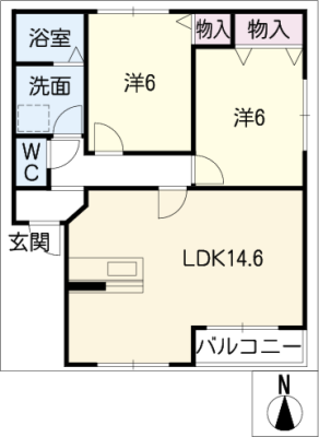 マスキャン尾花　Ａ棟 1階