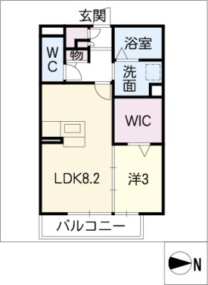 コンフォート長良　Ｂ棟