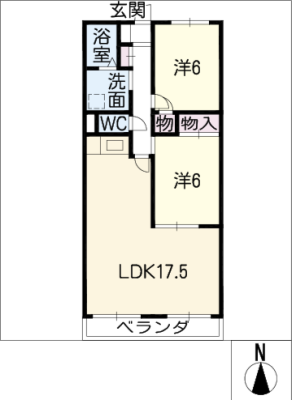 アーバン矢島 2階