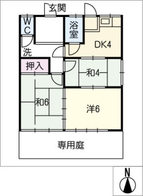 早田本町３丁目借家 