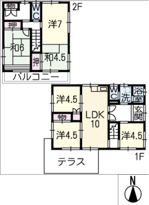 加野６丁目借家 