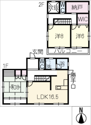 岐阜市加野１丁目戸建て 