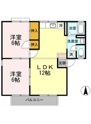 セジュール千代田 2階