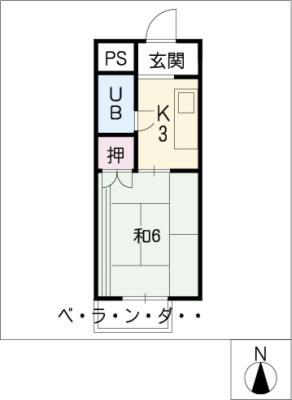 フォレスト18(旧マンション稲木) 3階