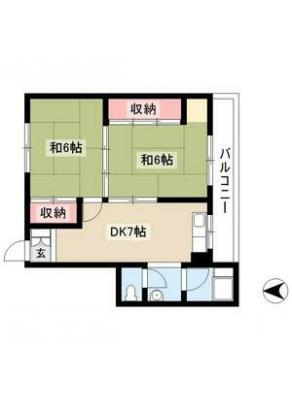 松原マンション 4階