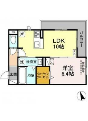 仮)D-ROOM岐阜市福光東PJ　A棟 3階