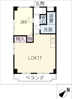 長谷川二番館 3階