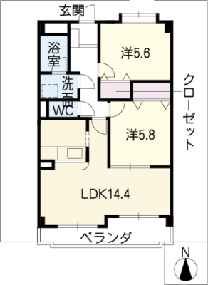 プラムコート 1階