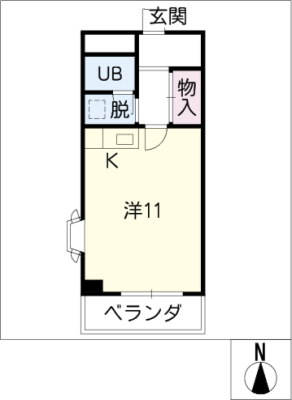 ヒルズ愛英 2階