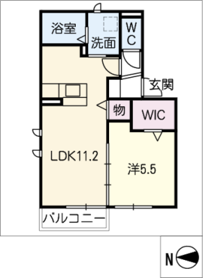 リュミエール引山 2階