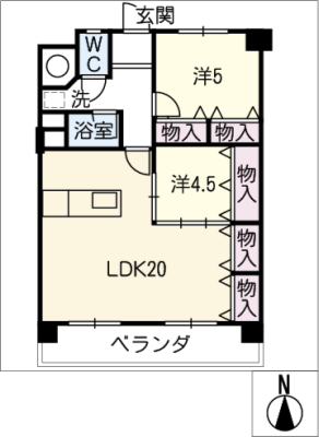 高針北住宅Ｂ棟　１０１号室