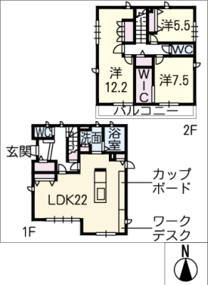 仮）猪高台１丁目貸家