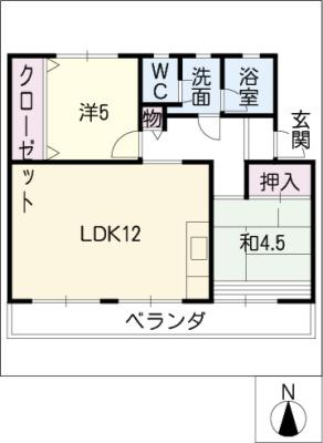 ハビタブル森本A棟 3階