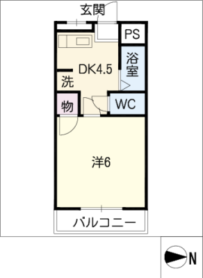 Ｍハイツ 1階