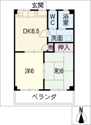 桜マンションⅡ 3階