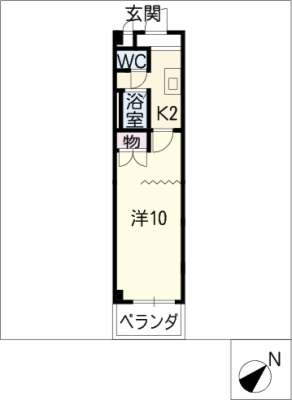 ＫＵＲＩＭＡマンション 6階