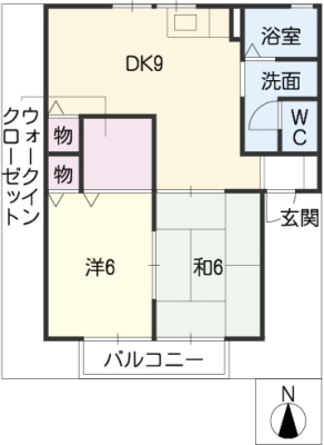 セジュール亀山Ｅ棟