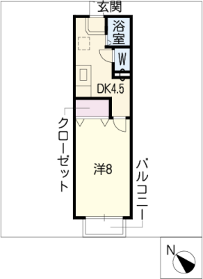 フラットもみじ 2階