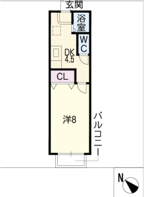 フラットもみじ 1階