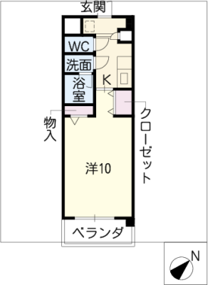 デュークＫ 2階