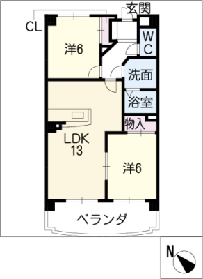 リーガル桜島 1階